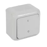 FORIX IP44 - ŁĄCZNIK DWUPOLOWY 10 AX SZARY