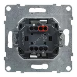 SUNO - Łacznik jednobiegunowy - 10 AX - 250 V~ - zaciski automatyczne, Biały