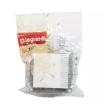 SUNO - Łącznik krzyżowy - 10 AX - 250 V~ - zaciski śrubowe, Biały