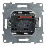 SUNO - Łącznik świecznikowy - 10 AX - 250 V~ - zaciski automatyczne, Aluminium