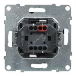 SUNO - Łacznik jednobiegunowy - 10 AX - 250 V~ - zaciski automatyczne, Czarny