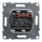 SUNO - Łącznik świecznikowy - 10 AX - 250 V~ - zaciski automatyczne, Czarny
