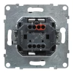 SUNO - Łącznik schodowy - 10 AX - 250 V~ - zaciski automatyczne, Czarny