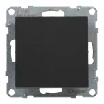 SUNO - Łącznik schodowy - 10 AX - 250 V~ - zaciski automatyczne, Czarny