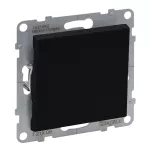 SUNO - Łącznik schodowy - 10 AX - 250 V~ - zaciski automatyczne, Czarny