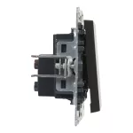 SUNO - Łącznik krzyżowy - 10 AX - 250 V~ - zaciski śrubowe, Czarny