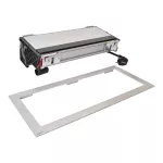 INCARA: FLIP UP - 3X2P+Z / USB A+C / 3XRJ45 / HDMI - 2,0 M-METAL