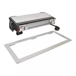 INCARA: FLIP UP - 5X2P+Z / USB A+C - 2,0 M-METAL