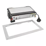 INCARA: FLIP UP - 3X2P+Z / USB A+C - 2,0 M-METAL