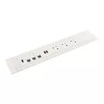 INCARA: MULTILINK - 3X2P+Z / USB A+C / 3XRJ45 / HDMI - 2,0 M-BIAŁY