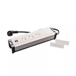 INCARA: MULTILINK - 3X2P+Z / USB A+C - 2,0 M-BIAŁY