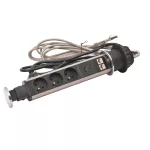 INCARA: TOWER 60 - 3X2P+Z / USB A+C / 2XRJ45 - 2,0 M