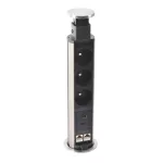 INCARA: TOWER 60 - 3X2P+Z / USB A+C / 2XRJ45 - 2,0 M