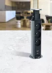 INCARA: TOWER 60 - 3X2P+Z / USB A+C - 2,0 M