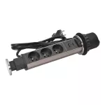 INCARA: TOWER 60 - 3X2P+Z / USB A+C - 2,0 M