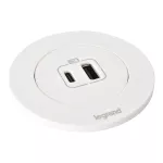 INCARA: DISQ 60 - USB A+C - 2,0 M-BIAŁY