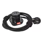 INCARA: ELECTR'ON - PODSTAWA USB A+C - 2,5 M-CZARNY