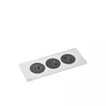 INCARA: DISQ'IN - 2X2P+Z / USB A+C - 2,0 M-CZARNY