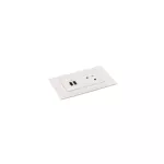 INCARA: MULTILINK - 2P+Z / USB A+C - 2,0 M-BIAŁY
