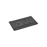 INCARA: MULTILINK - 2P+Z / USB A+C - 2,0 M-CZARNY