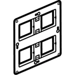 UCHWYT MONTAŻOWY - 2X5 LUB 2X2X2 MODUŁY POZIOMO