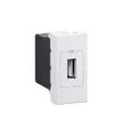 MOSAIC - GNIAZDO ZASILAJĄCE1 X USB 5 V 750 MA - BIAŁY