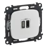 VALUR:B ŁADOWAR 2XUSB A+C 3A