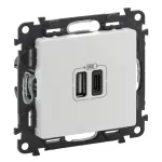 VALIF:B ŁADOWAR 2XUSB A+C 3A