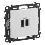 VALIF:B ŁADOWAR 2XUSB TYP C