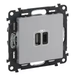VALIF:AL ŁADOWAR 2XUSB A+C 3A