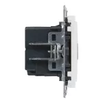 SUNO - Gniazdo USB typ C + C - 5 V - 3 A, Biały