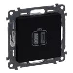 VALENA LIFE - ŁADOWARKA USB TYP C - 30 W - CZARNE