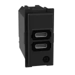 LIVING NOW - GNIAZDO 2XUSB C +C 1 MODUŁ 15 W