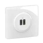 CELIANE 3 - MECHANIZM: GNIAZDO USB C+C POWER DELIVERY Z ZACISKAMI AUTOMATYCZNYMI 20 W