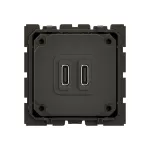 CELIANE 3 - MECHANIZM: GNIAZDO USB C+C POWER DELIVERY Z ZACISKAMI ŚRUBOWYMI 30 W