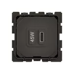 CELIANE 3 - MECHANIZM: GNIAZDO USB C POWER DELIVERY Z ZACISKAMI ŚRUBOWYMI 45 W