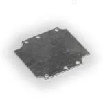 Płyta montażowa do Cubo H 310x601 mm, stal galwanizowana, wymiary 293x385x1,5 mm