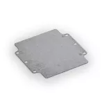 Płyta montażowa do Cubo M 160x260 mm, stal galwanizowana, wymiary 143X246x1,5 mm