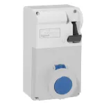 P17 ZESTAW ZASILAJĄCY Z ROZŁĄCZNIKIEM 16 A/230 V/2P+Z IP55