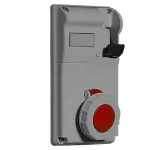 P17 POKR. Z ROZ./GN. 32 A/400 V/3P+Z IP44