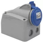 P17 TEMPRA PRO GNIAZDO STAŁE 16A 2P+Z 230V IP44