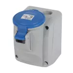 P17 TEMPRA PRO GNIAZDO STAŁE 16A 3P+N+Z 230V IP44