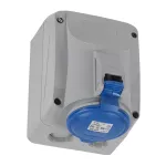 P17 TEMPRA PRO GNIAZDO STAŁE 32A 2P+Z 230V IP44