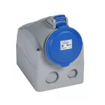 P17 TEMPRA PRO GNIAZDO STAŁE 32A 3P+N+Z 230V IP44