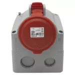 P17 TEMPRA PRO GNIAZDO STAŁE 32A 3P+Z 400V IP44