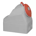 P17 TEMPRA PRO GNIAZDO STAŁE 32A 3P+N+Z 400V IP44