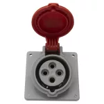 P17 TEMPRA PRO GNIAZDO TABLICOWE 16A 3P+Z 400V IP44