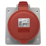 P17 TEMPRA PRO GNIAZDO TABLICOWE 32A 3P+Z 400V IP44