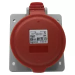 P17 TEMPRA PRO GNIAZDO TABLICOWE 32A 3P+N+Z 400V IP44