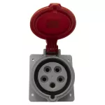 P17 TEMPRA PRO GNIAZDO TABLICOWE 32A 3P+N+Z 400V IP44